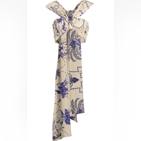 Johanna Ortiz - Knot It Up Halter Crop Top - Picture 2 of 11